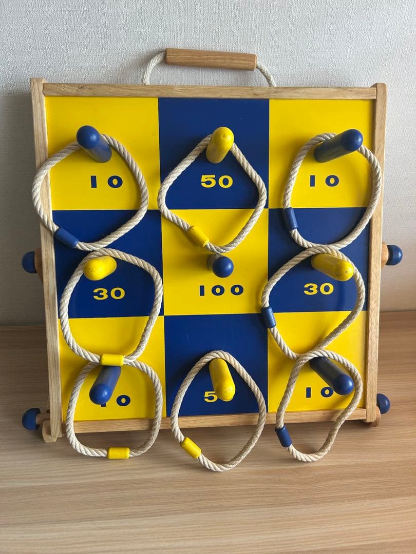 廃盤品　ニチガン　プレイボード9 輪投げ　ストラックアウト　玉入れ　レトロ