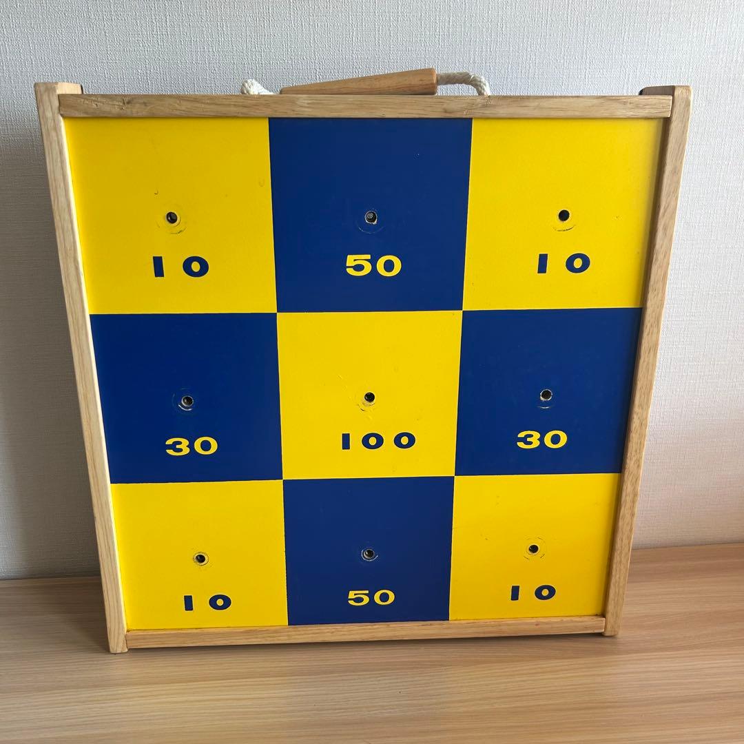 廃盤品　ニチガン　プレイボード9 輪投げ　ストラックアウト　玉入れ　レトロ