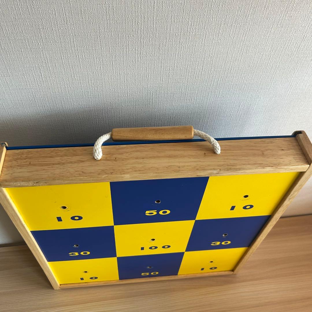 廃盤品　ニチガン　プレイボード9 輪投げ　ストラックアウト　玉入れ　レトロ