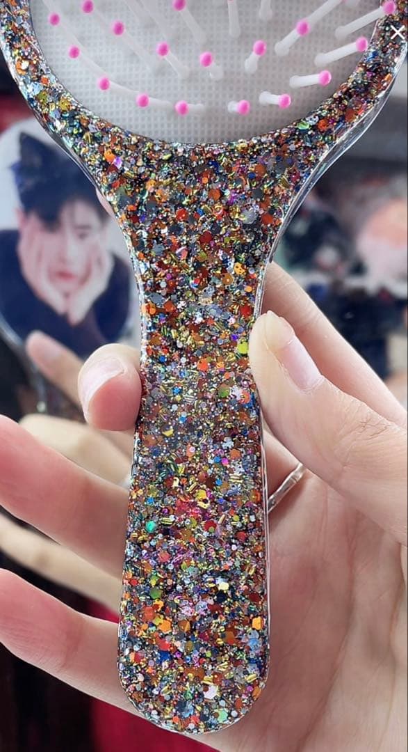 肖戦 超大レジンエアークッション付きヘアブラシ　10点セット❣️確認用0105