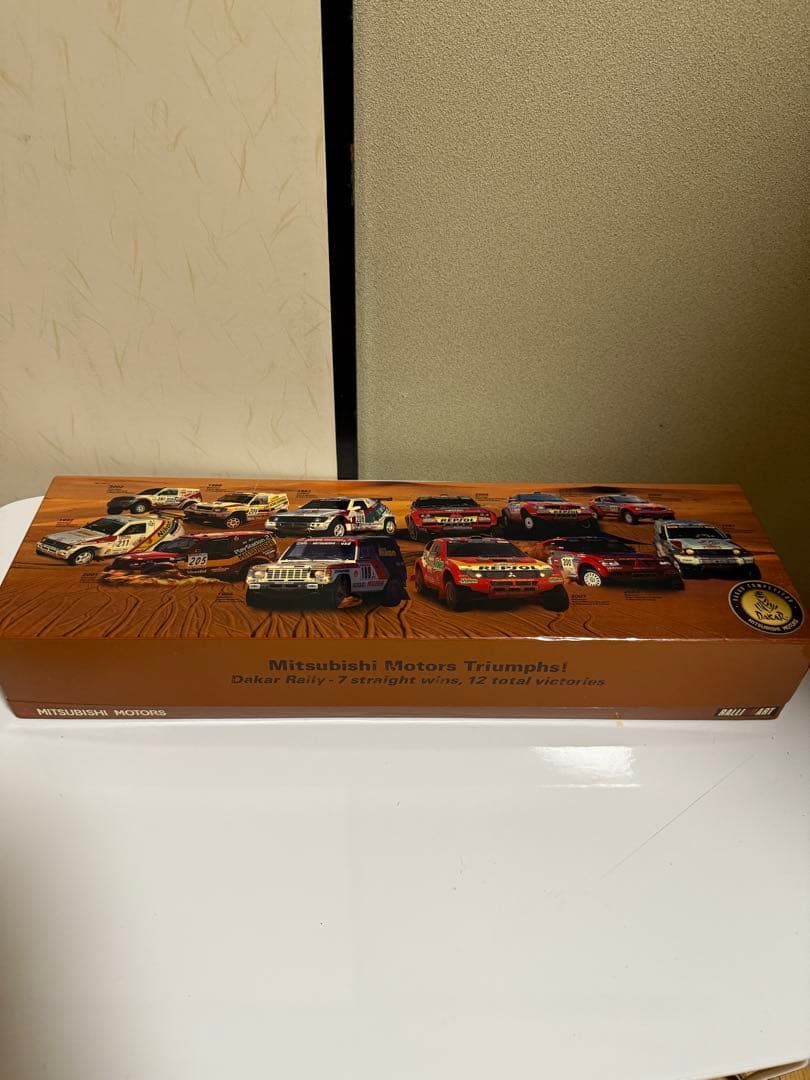 【値下げ】Norev 1/43 三菱パジェロ パリダカ優勝車 6台セット