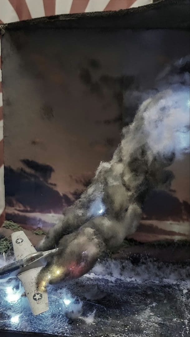 1/72 零戦　玉砕　ジオラマ　靖国