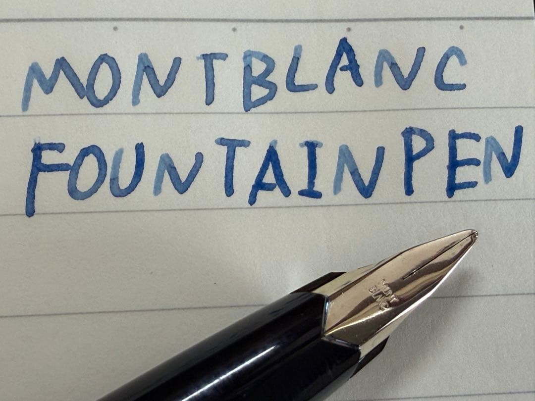 未使用に近い モンブラン EF 極細字 万年筆