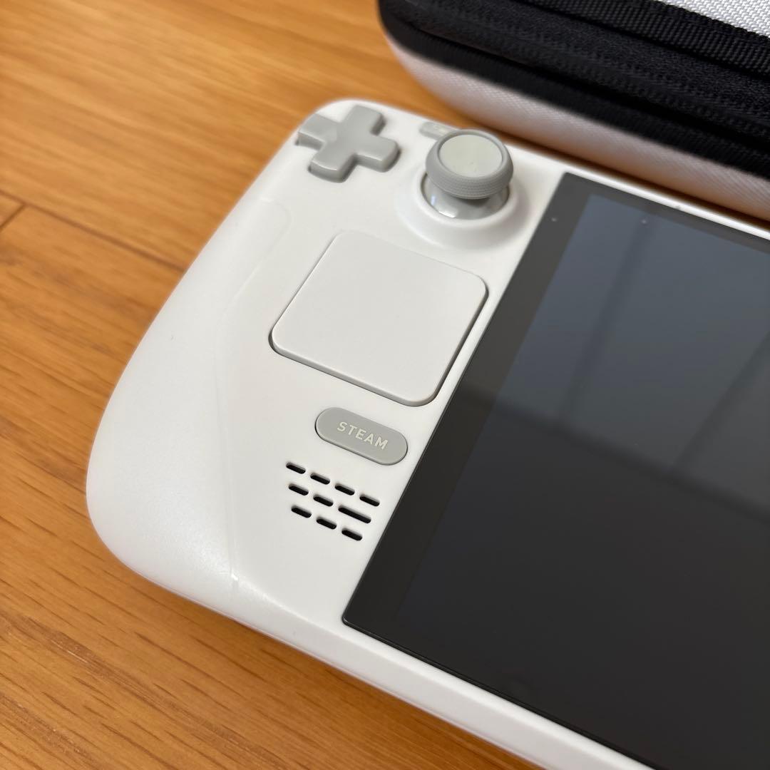 極美品　steamdeck 限定ホワイトバージョン　OLED 1T