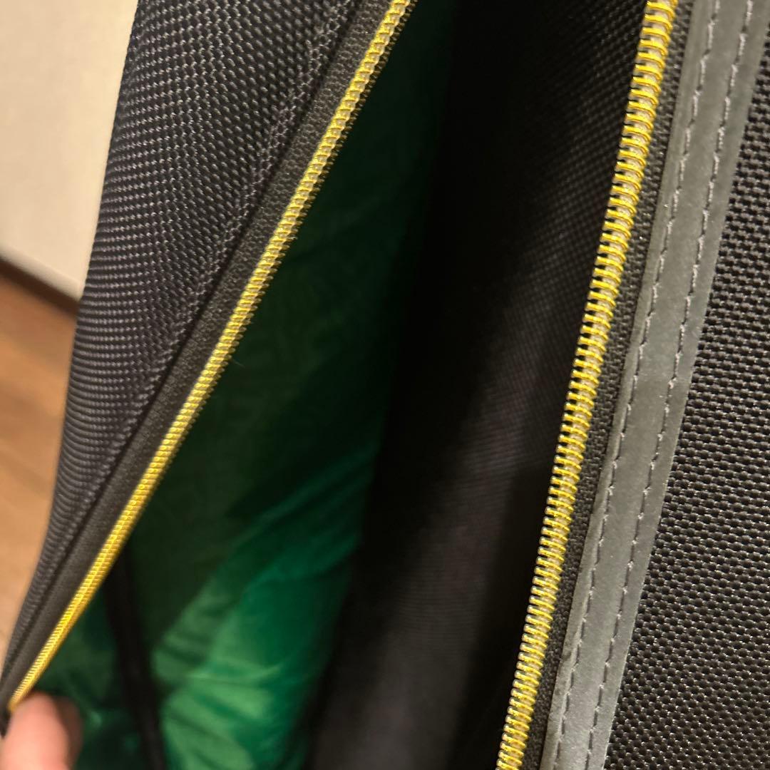 激レアNEW ERA ニューエラ キャディバッグ ブラックxゴールド