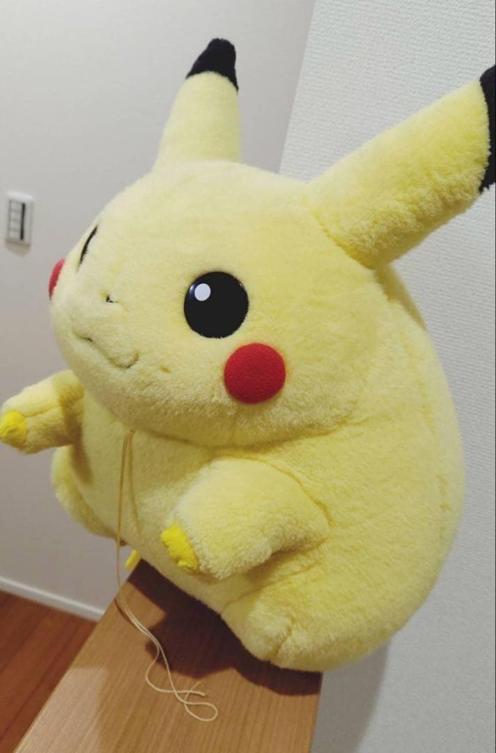 TOMY 初期 ピカチュウ ぬいぐるみ 等身大 ポケモン 初代 1／1