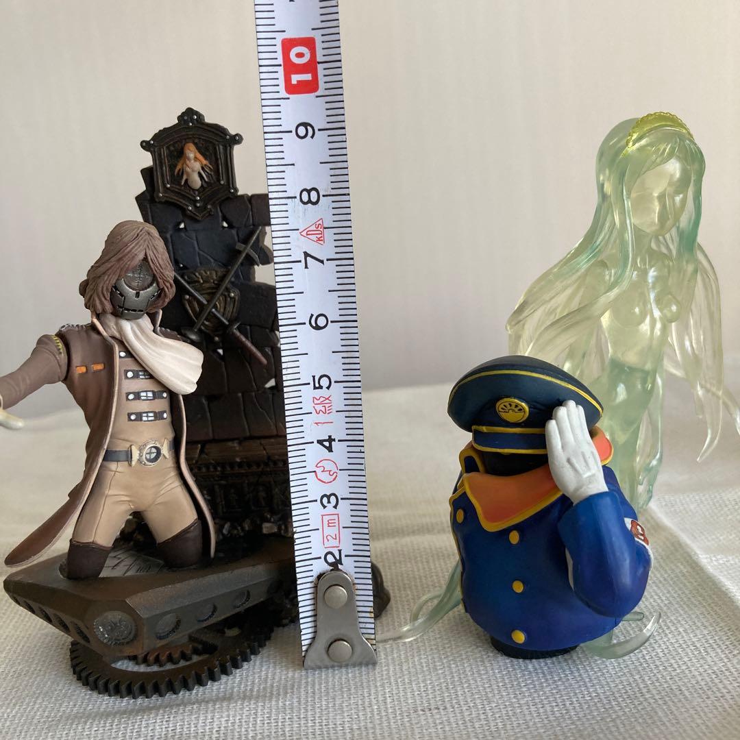 銀河鉄道999 キャプテンハーロック　メーテル　トチロー　フィギュアセット