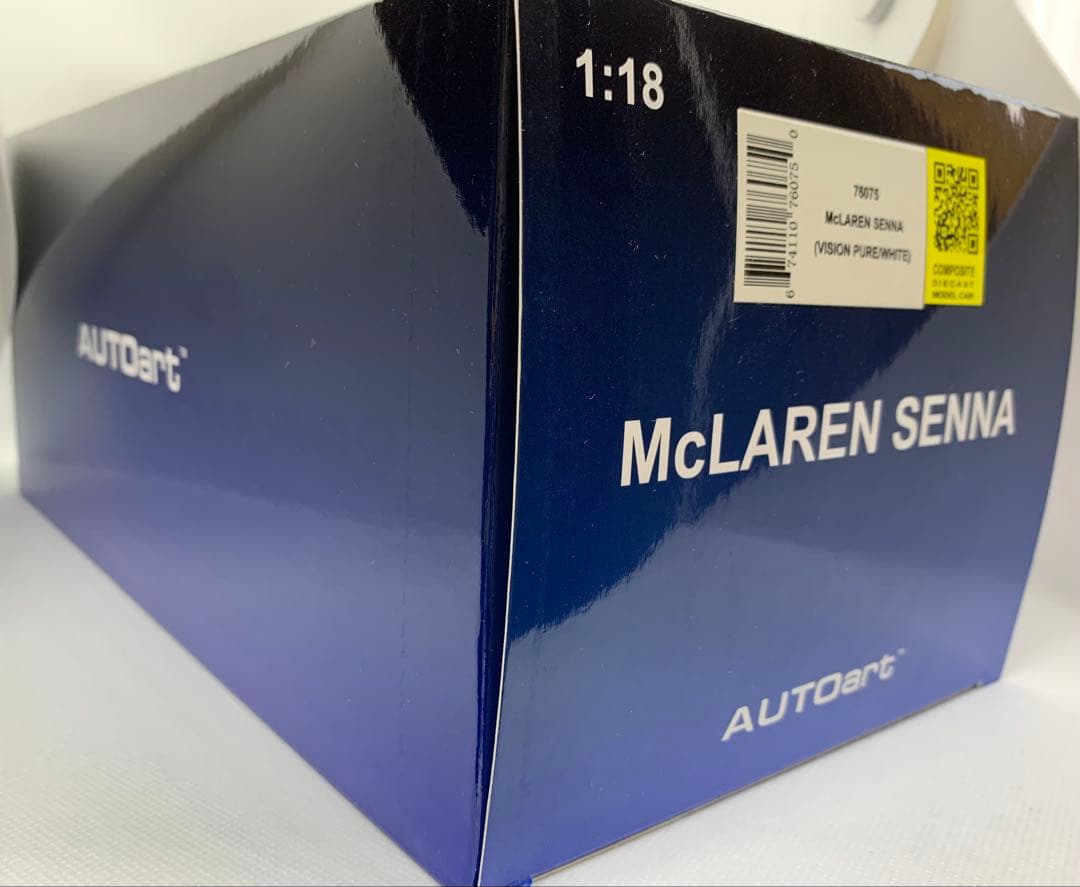 1/18 McLaren / マクラーレン Senna ビジョンピュアホワイト