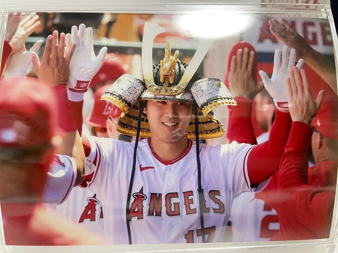 大谷翔平&マイクトラウトボブルヘッド人形＆フォトセット