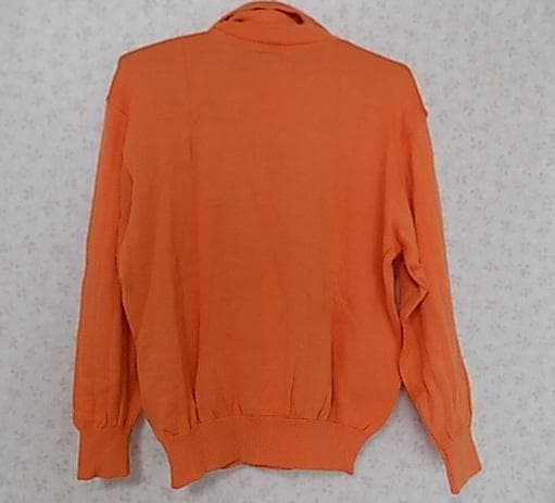 34003　アダバット　メンズ　ニット　オレンジ　サイズ1