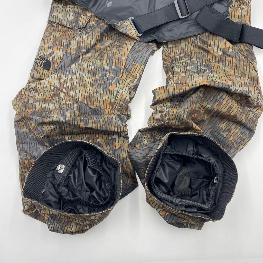 超美品　未使用級　☆THE NORTH FACE ビブパンツ　カモフラ