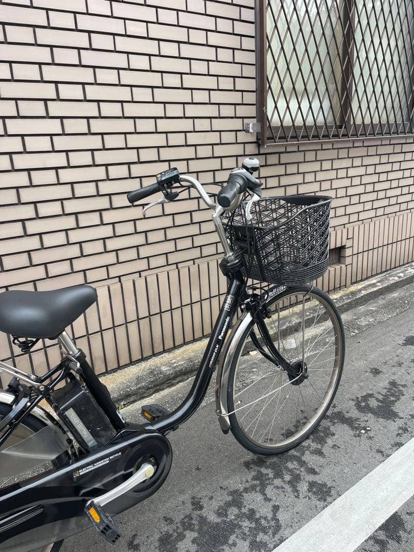 8.9ah5点灯パナソニック電動アシスト自転車26インチ