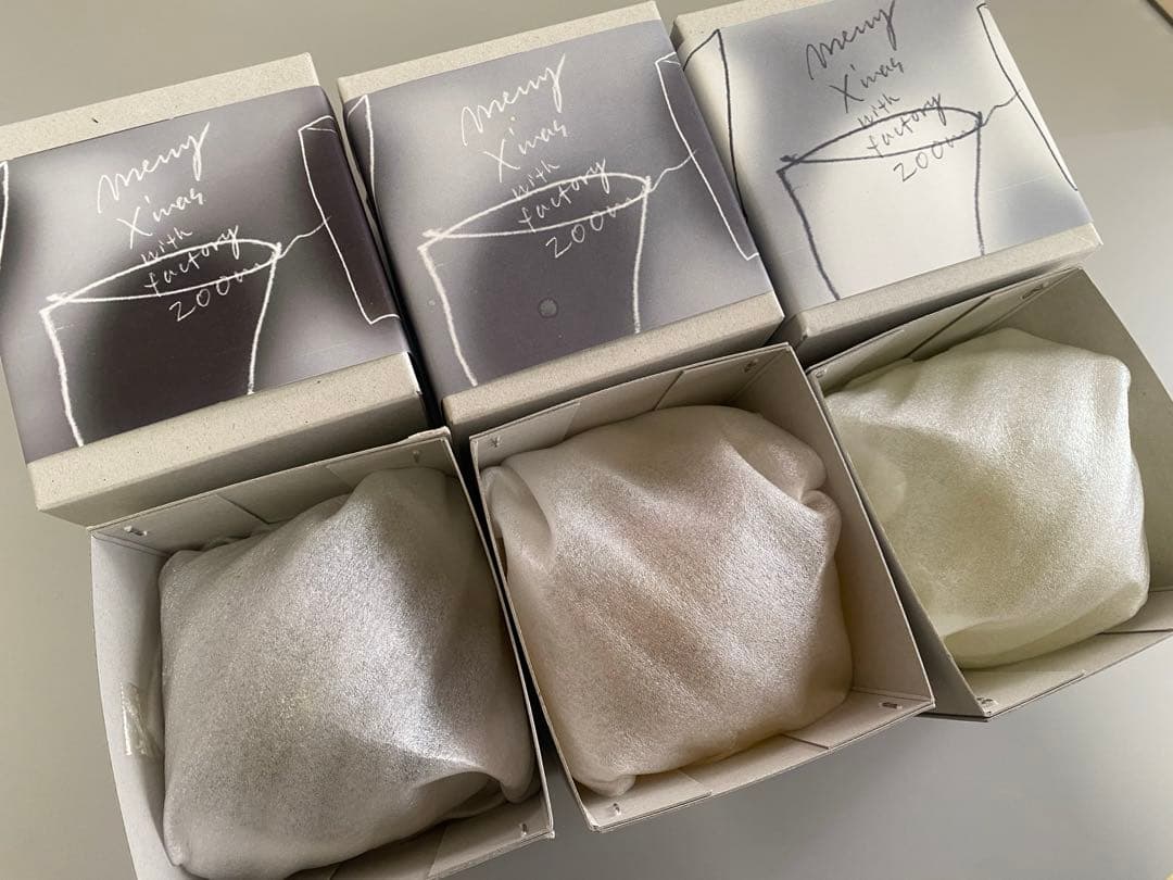 factory zoomer クリスマスボール 3個セット