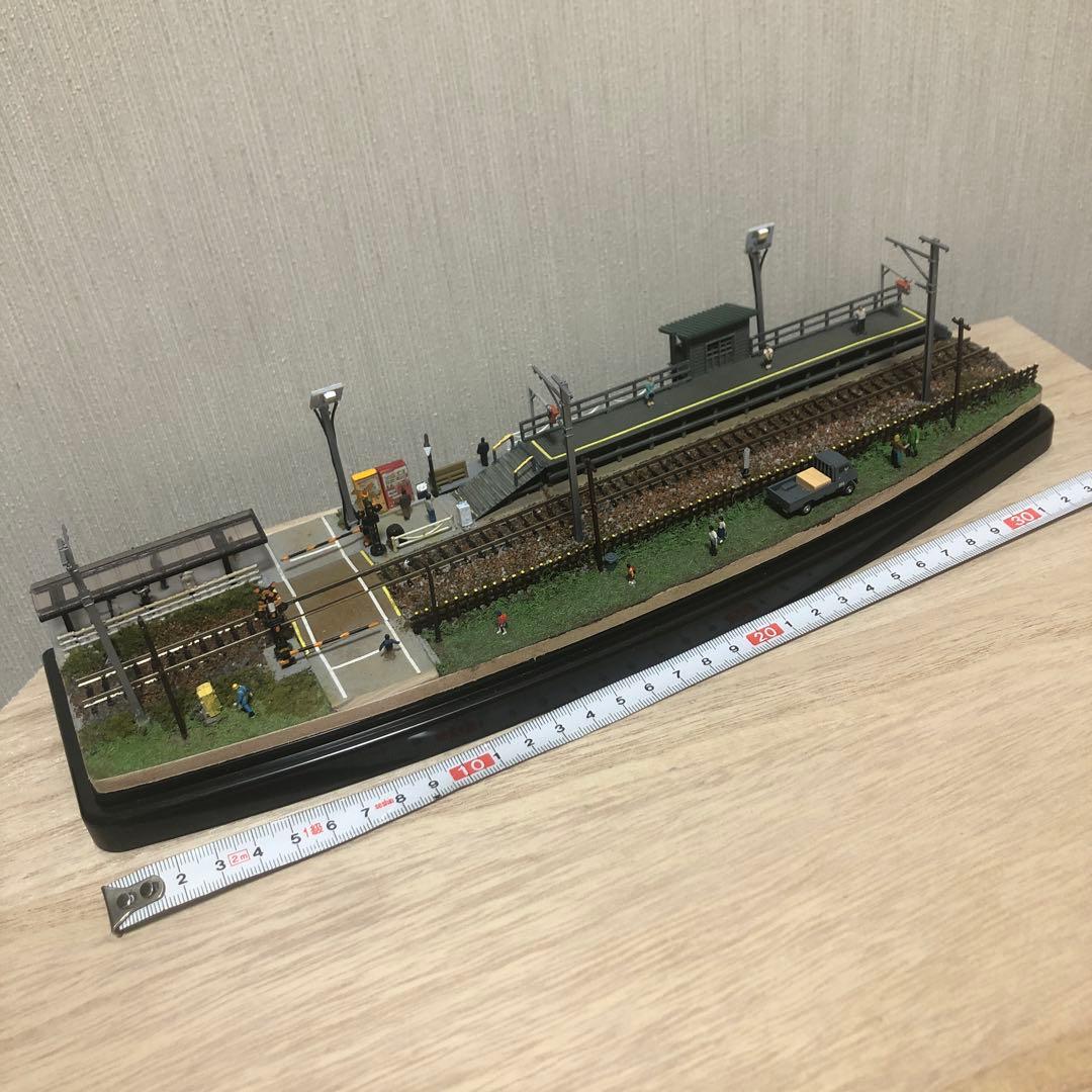 Nゲージ ローカル駅ジオラマ