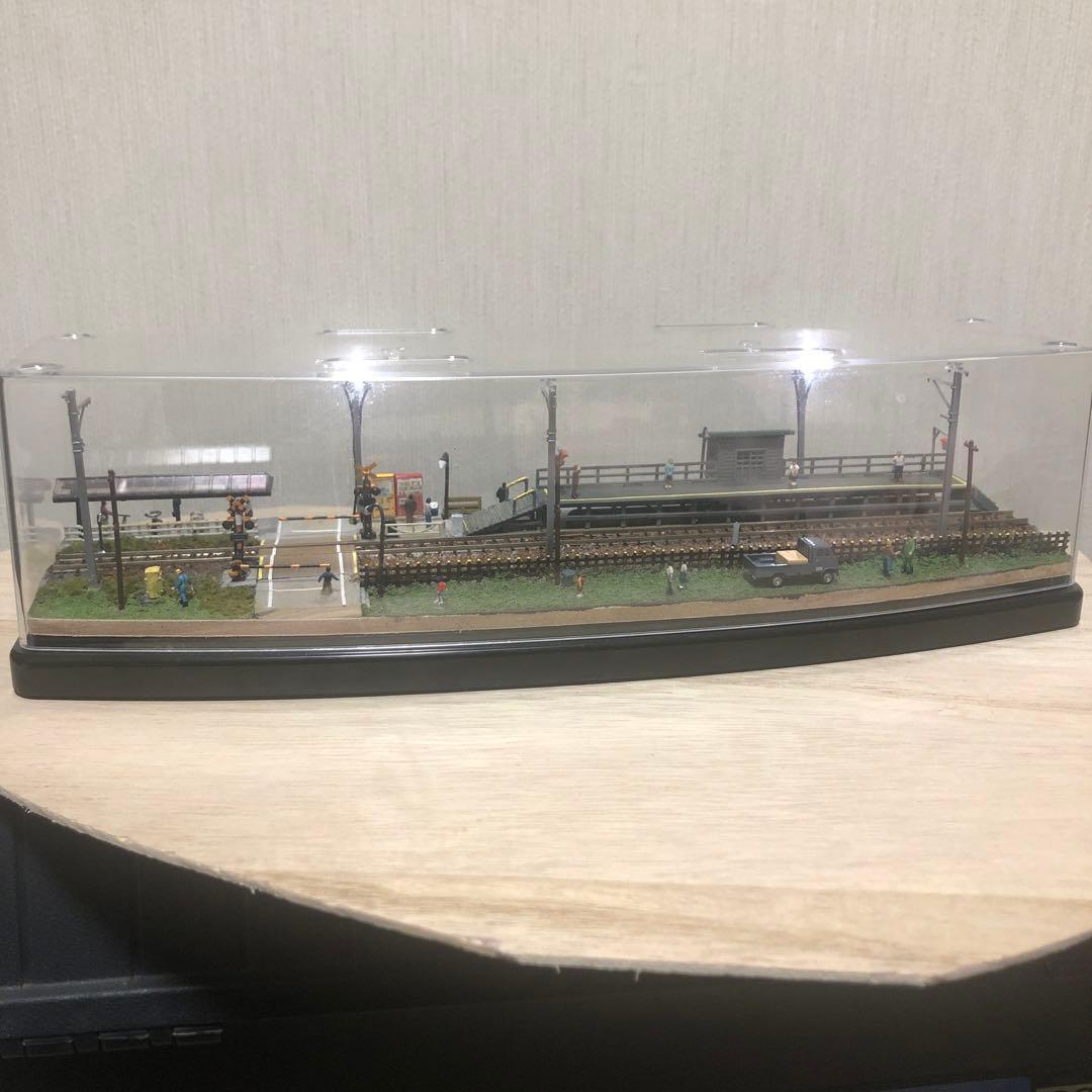 Nゲージ ローカル駅ジオラマ