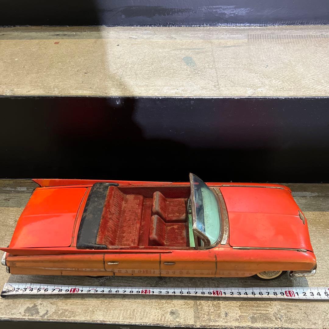 りらっくまたろう SSS TOKYO ブリキ　キャデラックレッド　当時物