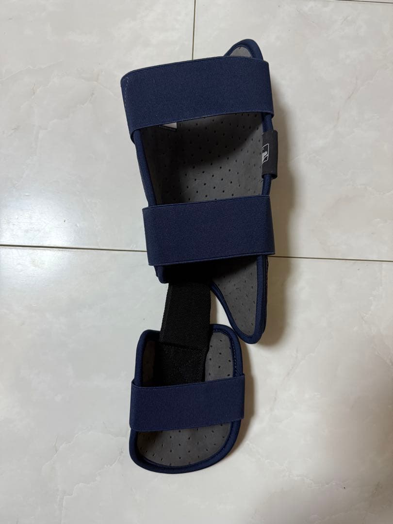 野球 エボシールド フットガード ネイビー