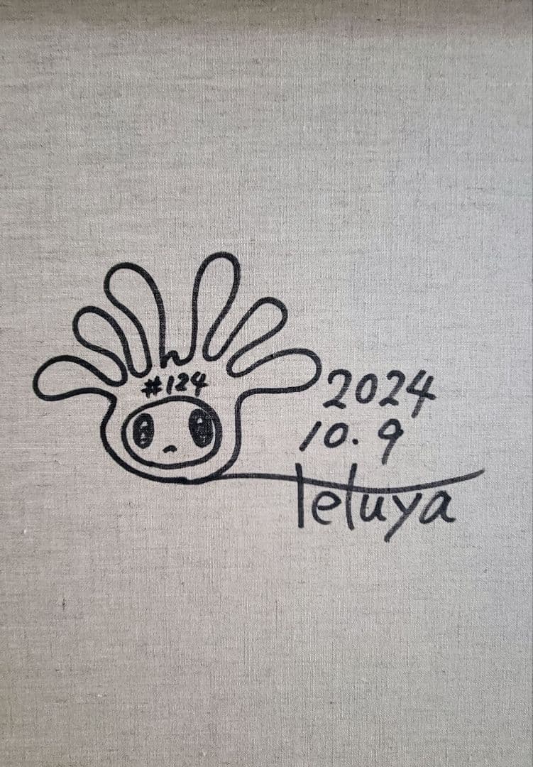 ★鈴木哲也★S100(1620×1620mm)アクリル原画★送料無料#124