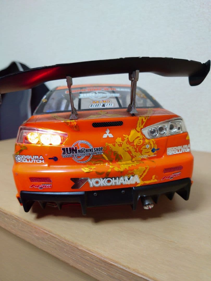 ヨコモ　ドリパケ　4WD　熊久保信重　 エボ X YUKE'S チームオレンジ