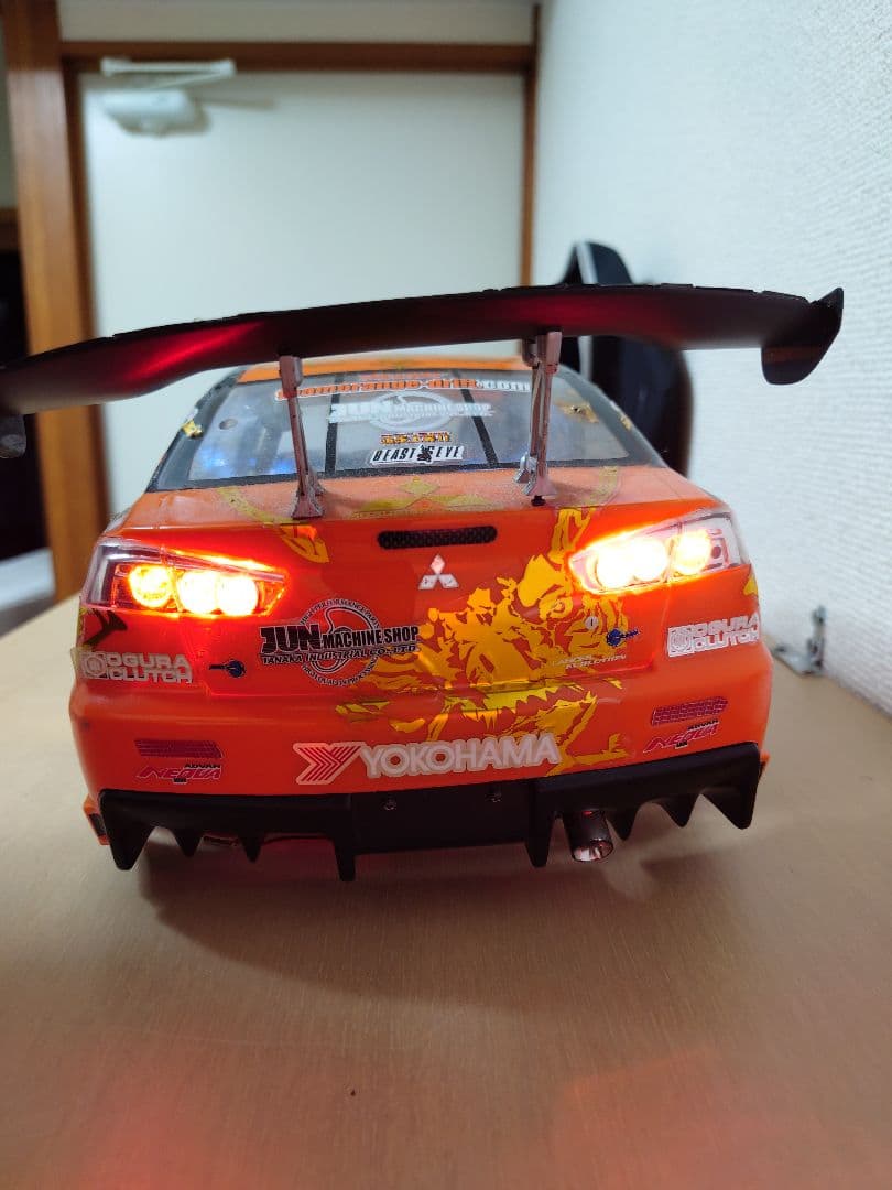 ヨコモ　ドリパケ　4WD　熊久保信重　 エボ X YUKE'S チームオレンジ