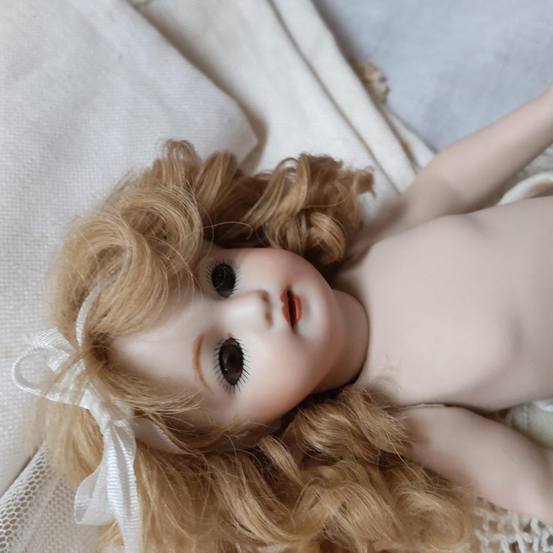 シモンハルビック　アンティークドール　リプロ　ミニョネット