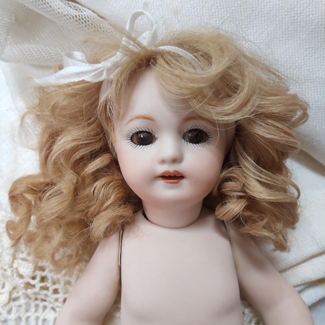 シモンハルビック　アンティークドール　リプロ　ミニョネット