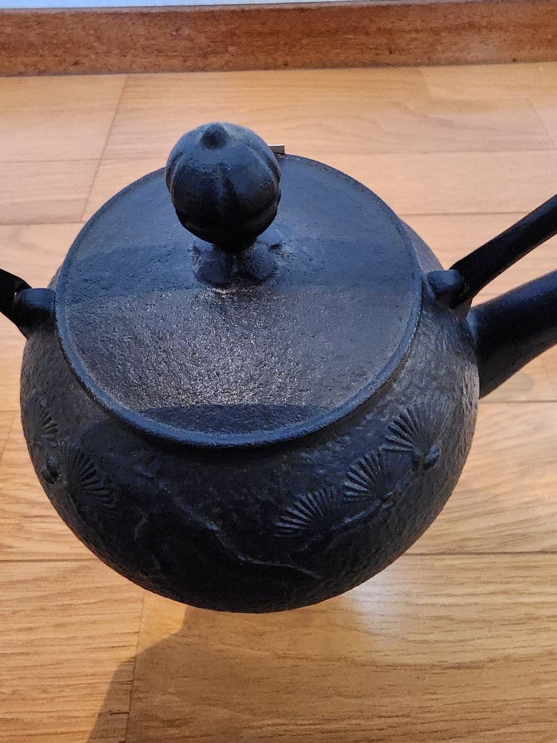 南部鉄器　三笠松　未使用