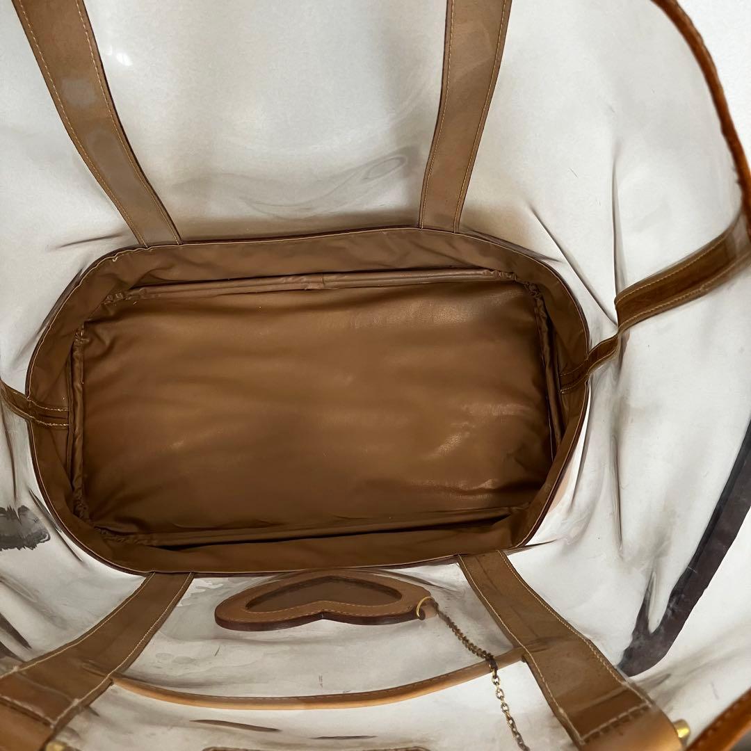 【激レア】ハローキティ　クリアトートバッグ BIG レトロ