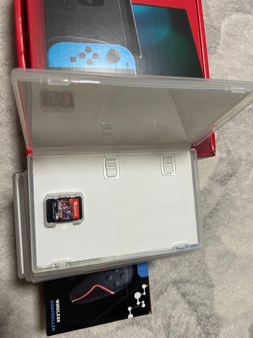 お得セットNintendoSwitch本体プラスカセット5本付き➕コントローラー