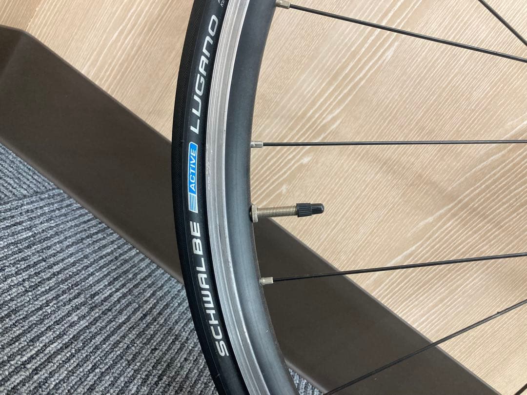 【美品】SHIMANO シマノ 前後ホイールWH-R501 シュワルベタイヤ付⭐︎