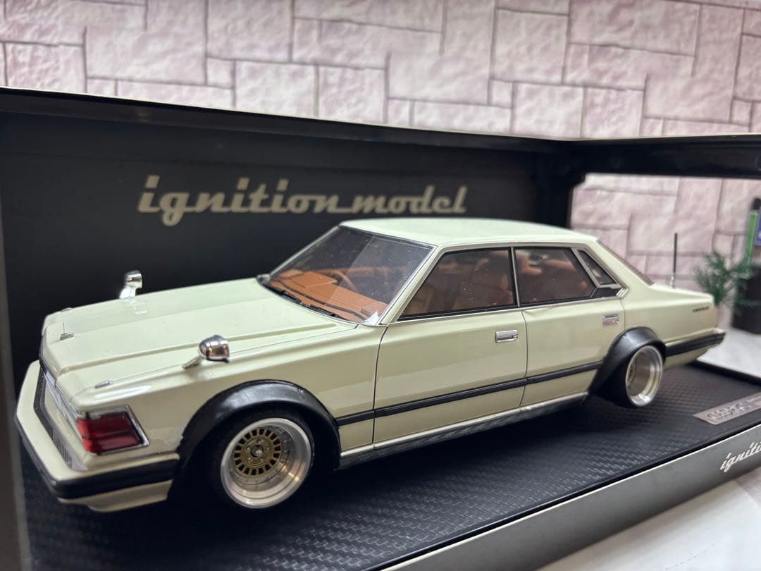 1/18ミニカー IG 430セド　深リムスーパーワイドフェンダーカスタム