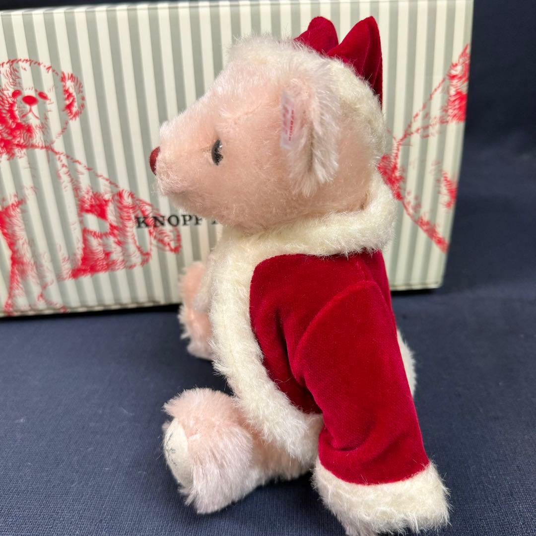 137-68 限定品 シュタイフ 2020 リトルサンタ ピンク テディベア