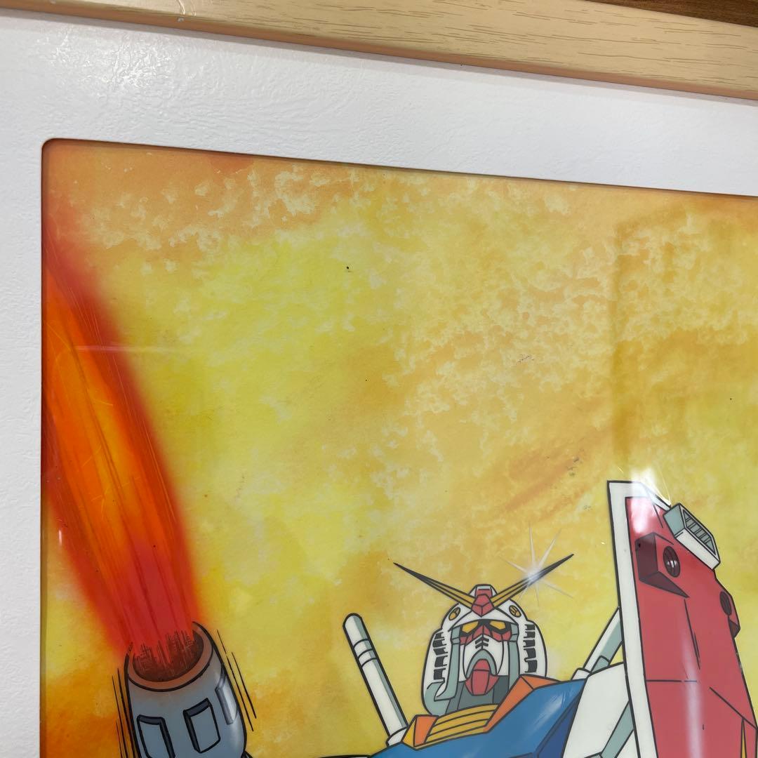 メ*ロ様 ひかりのくにテレビ絵本 機動戦士ガンダム1 裏表紙 セル画 生原画