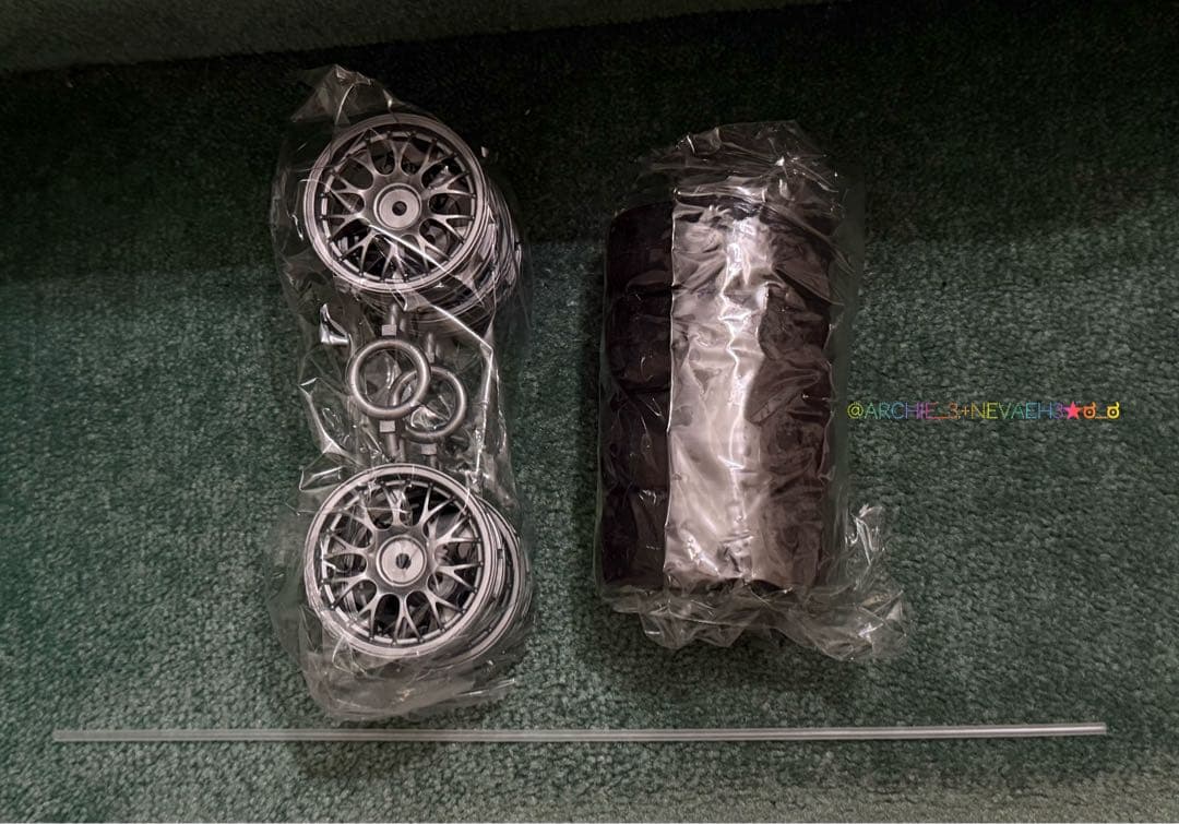 値下げ中★タミヤ★メルセデスCLK-GTR オリギナルタイレ TL-01シャーシ