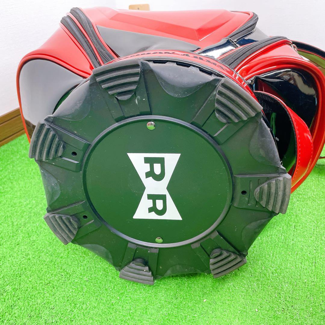 ドラゴンボール　レッドリボン軍　キャディーバック　赤　3点式　9.5型　46in