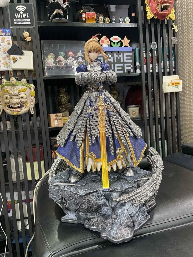 ☆EX版 LED セイバー アルトリアペンドラゴン フィギュア スタチュー