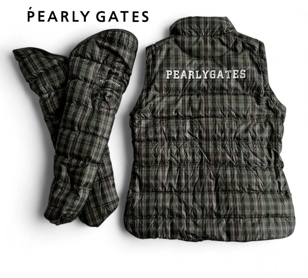 パーリーゲイツ 超軽量 4WAYライトダウンジャケット＆ベスト サイズ0