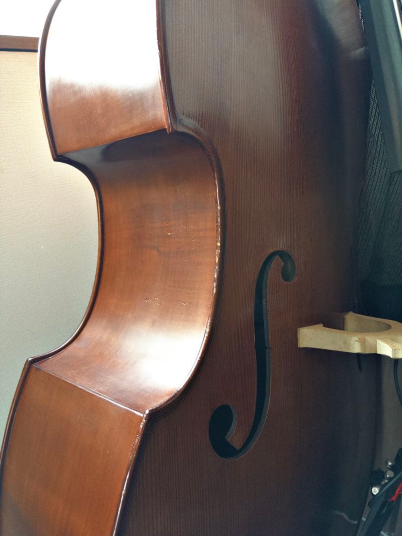 自宅用Gliga Gems Ⅱ G/Cコントラバス(国内4/4サイズ)