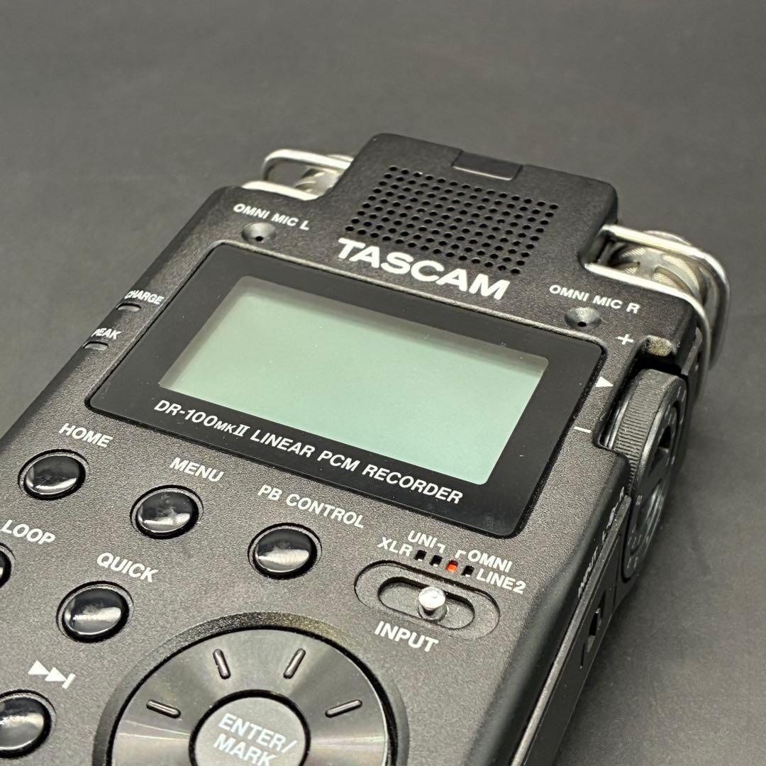 DR-100MKII TASCAMハンディレコーダー 4GB SDカード付属