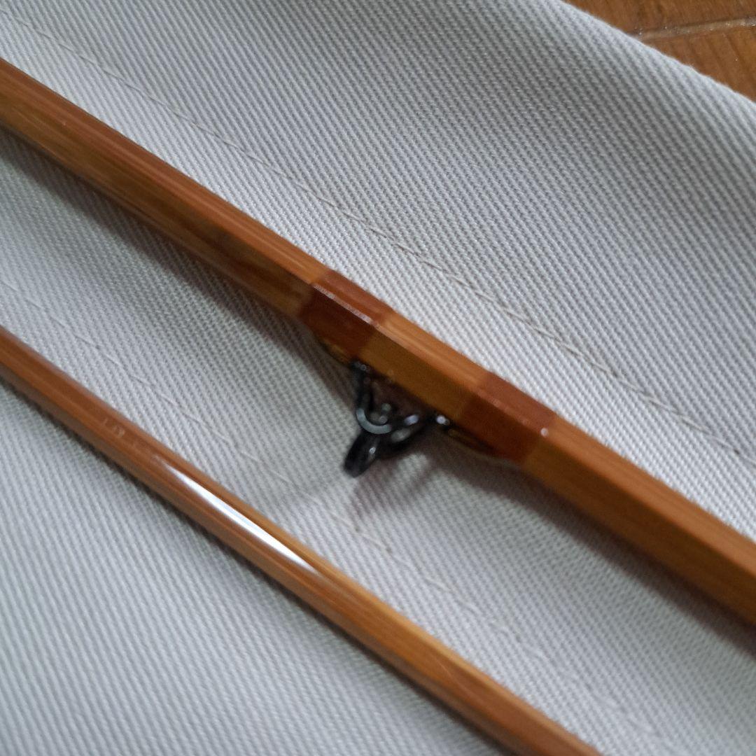 バンブーロッド　6,3#4　地元ビルダー製作 Asamaロッド　美品