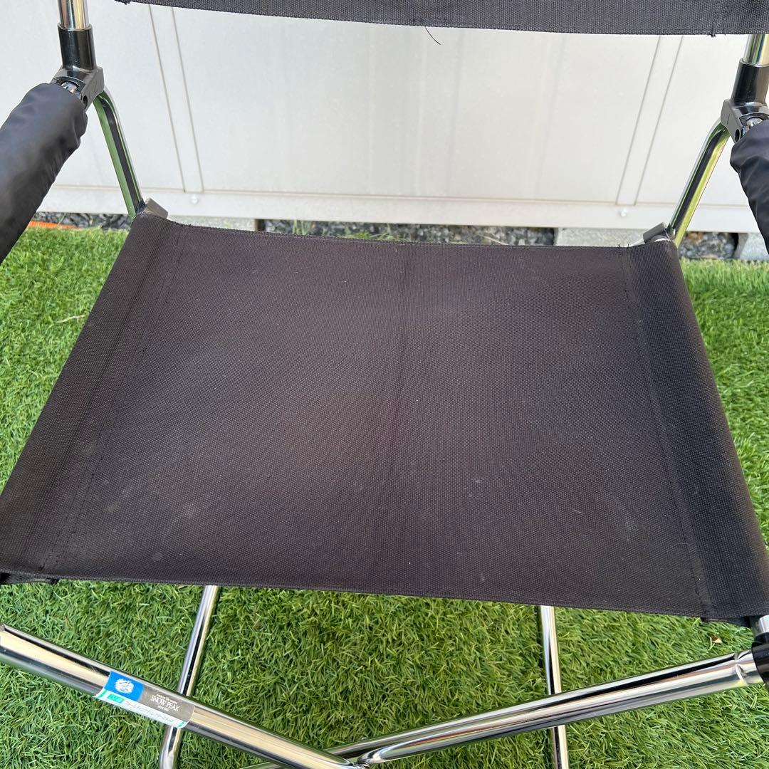 【希少・旧ロゴ】スノーピーク フォールディングディレクターズチェア 2脚セット