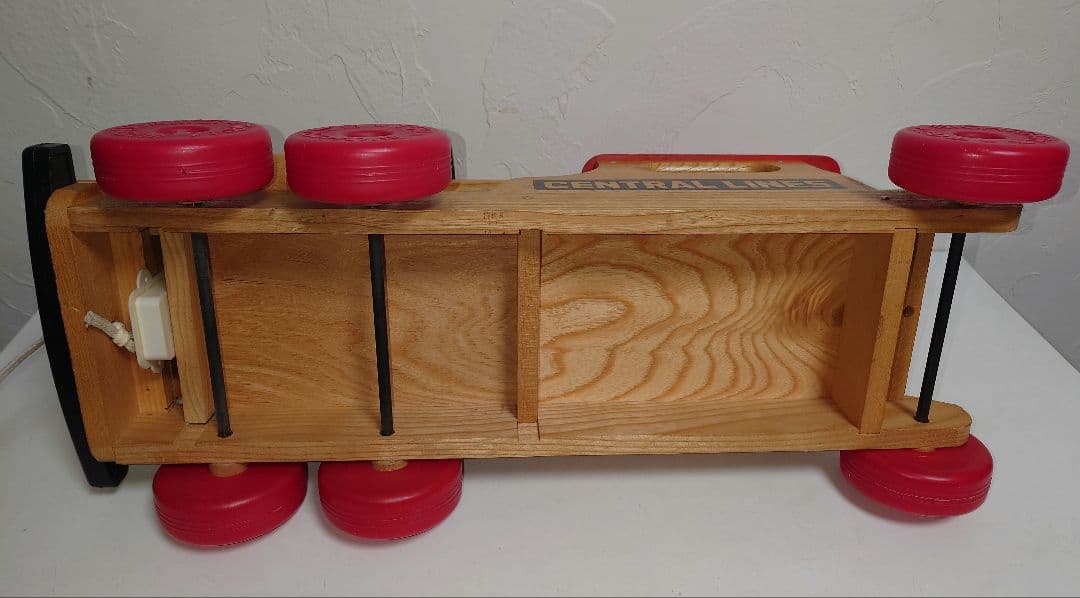 木製機関車 汽車 列車 NICHIGAN′S TOY CENTRAL LINES