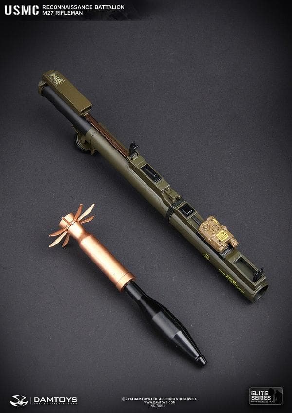 DAMTOYS　USMC M27 RIFLEMAN　78014
