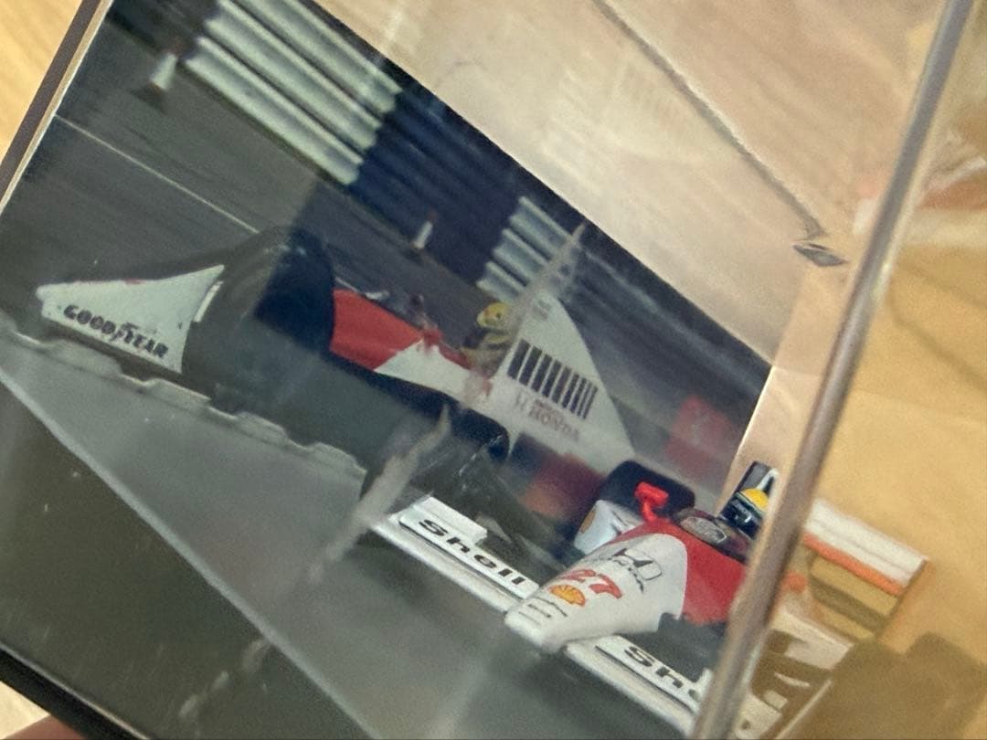 Altaya アイルトンセナ 1/43ミニカーコレクション　LEDショーケース