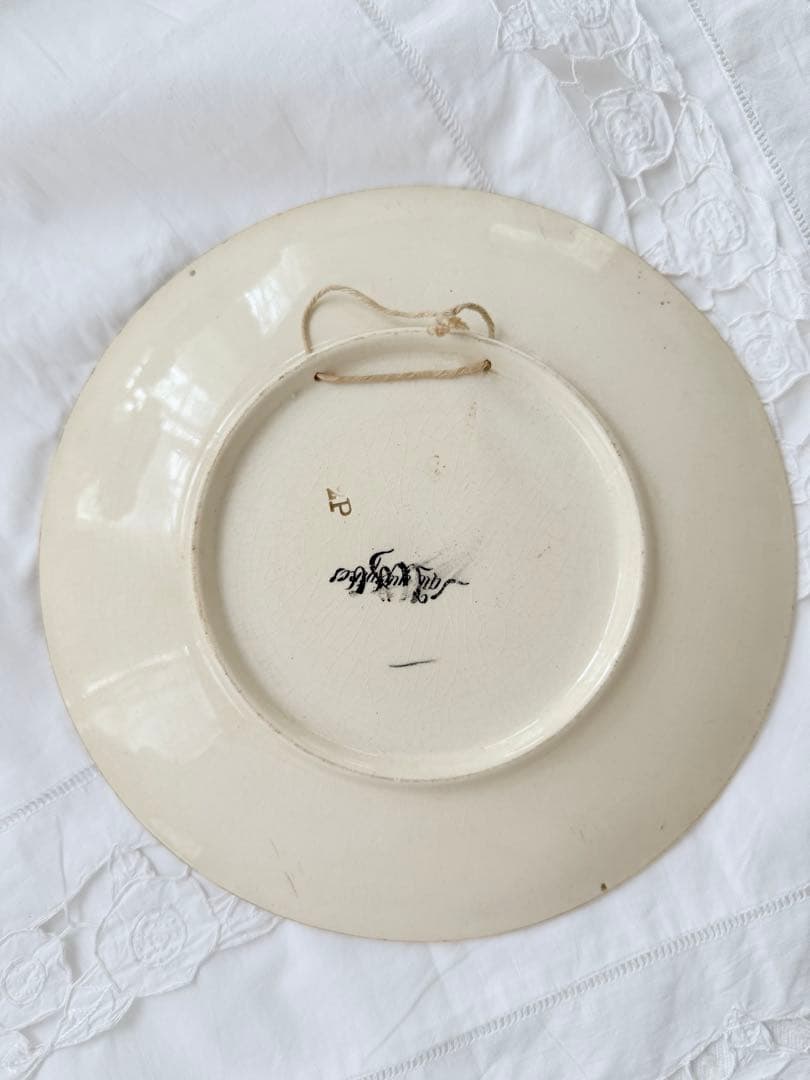 サルグミンヌ アンファンリシャール アンティークプレート フランスアンティーク