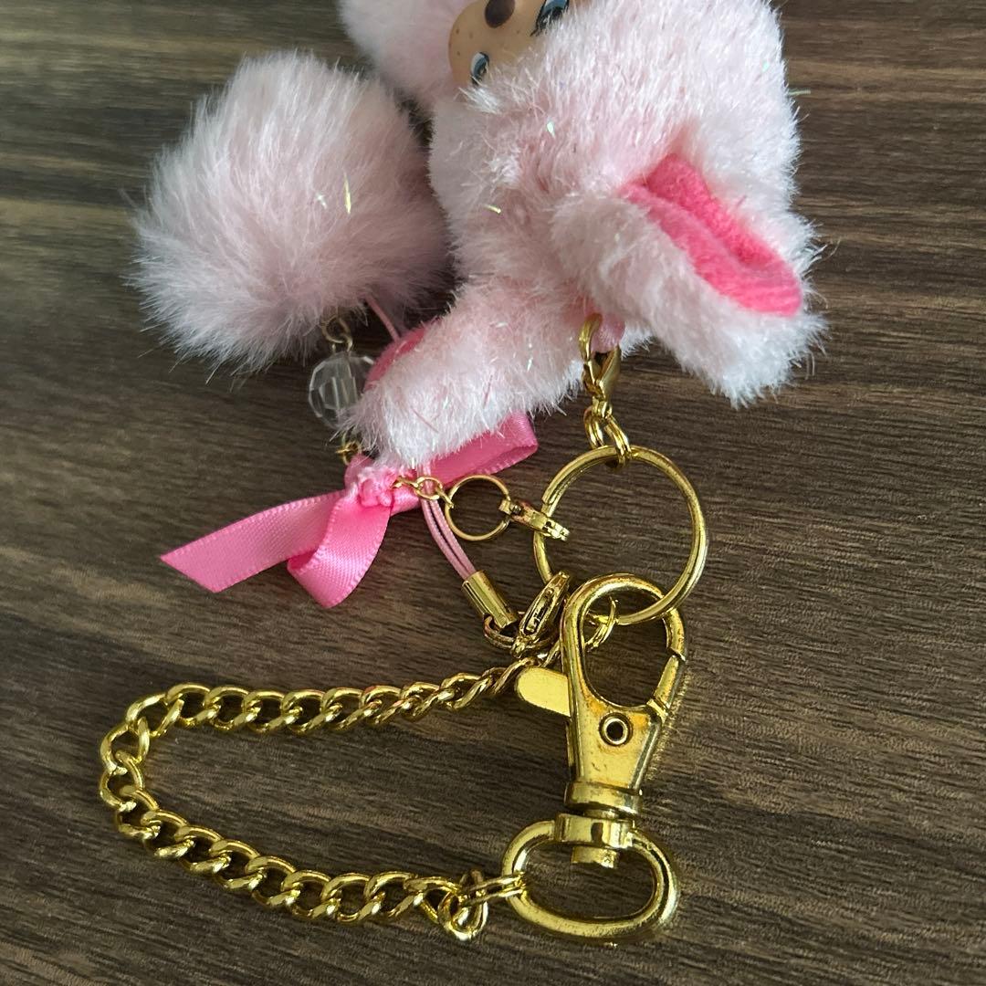 モンチッチ　チムたん　レア　ラメ　ぬいぐるみ　ストラップ　キーホルダー　レトロ