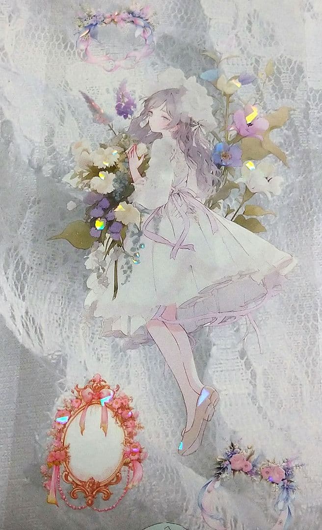 廃盤品✩J1134＃初春日记(贝壳光)噬魂切り売り海外人物女の子AIマステ