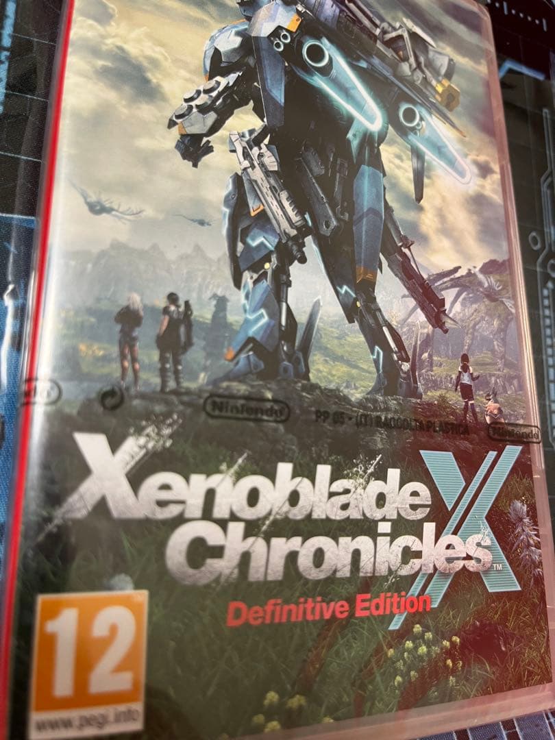 ゼノブレイドクロスディフィニティブエディション　海外デスクマットホログラムトレカ