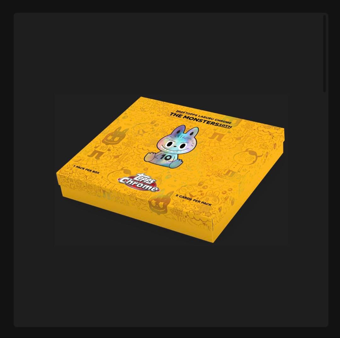 2025 Topps Chrome Labubu 1box 新品・未開封