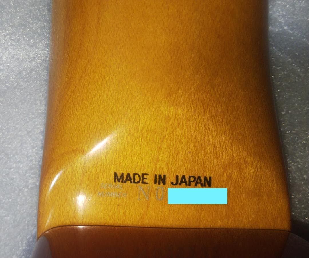 Fender Japan ST62 Nシリアル